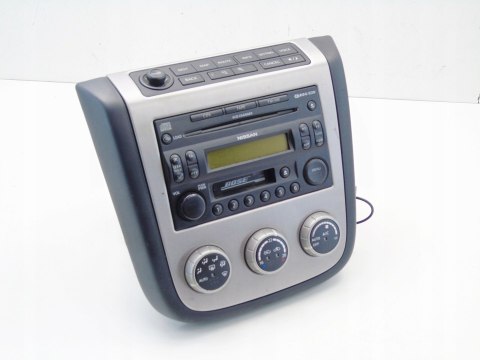 RADIO CD PANEL KLIMATYZACJI NISSAN MURANO I Z50 3.5 4X4 2003-2007