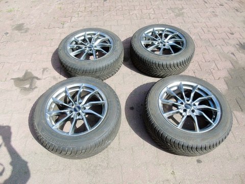 KOŁA OPONY FELGI 235/55R18 DOTZ KBA48576 BRIDGESTONE BLIZZAK 5X112 AUDI VW