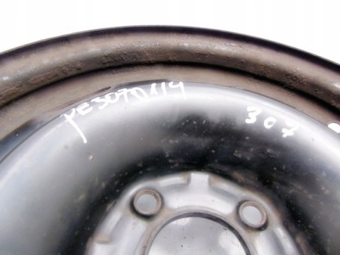 FELGA 15 STALOWA ET27 PEUGEOT 307 206 C2 C3 FELGA 15 STALOWA ET27 PEUGEOT 307 206 C2 C3